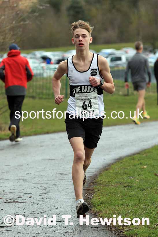 Senior Men and Veterans (Over 40s), 2023 NECAA Royal Signals Relays, Hetton le Hole, County Durham. Photo: David T. Hewitson/Sports for All Pics